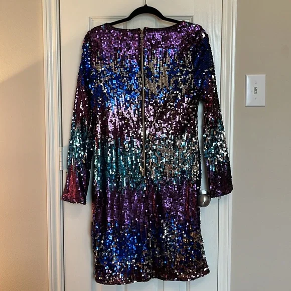 NWT Fashion Nova Fun Loving Sequin Dress - Picture 6 of 12